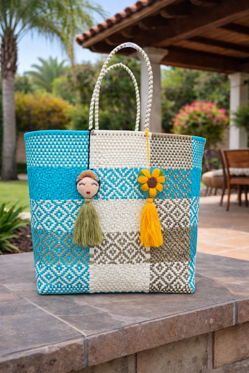 Oaxaca woven tote