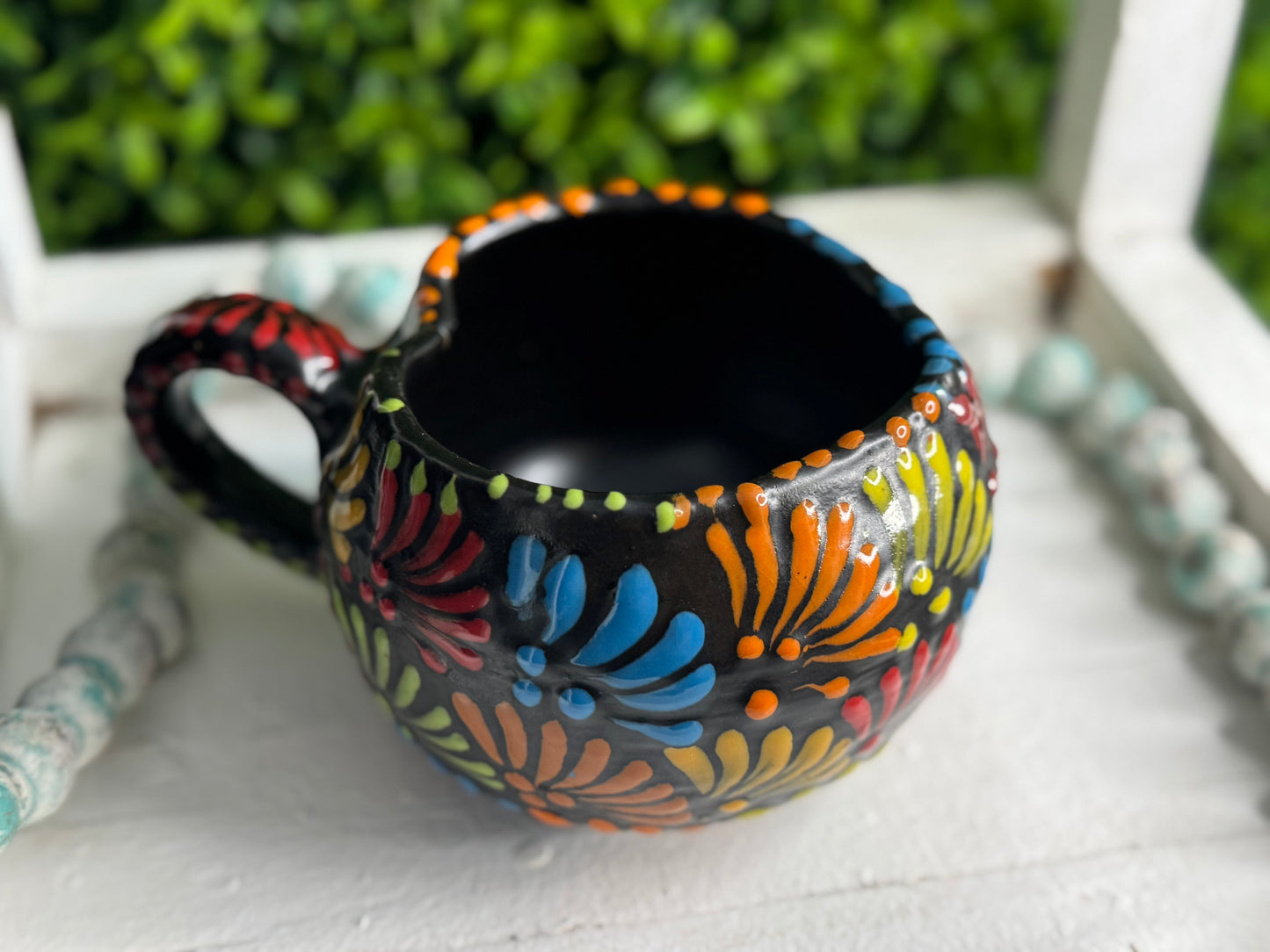 Heart Shape Talavera Mug