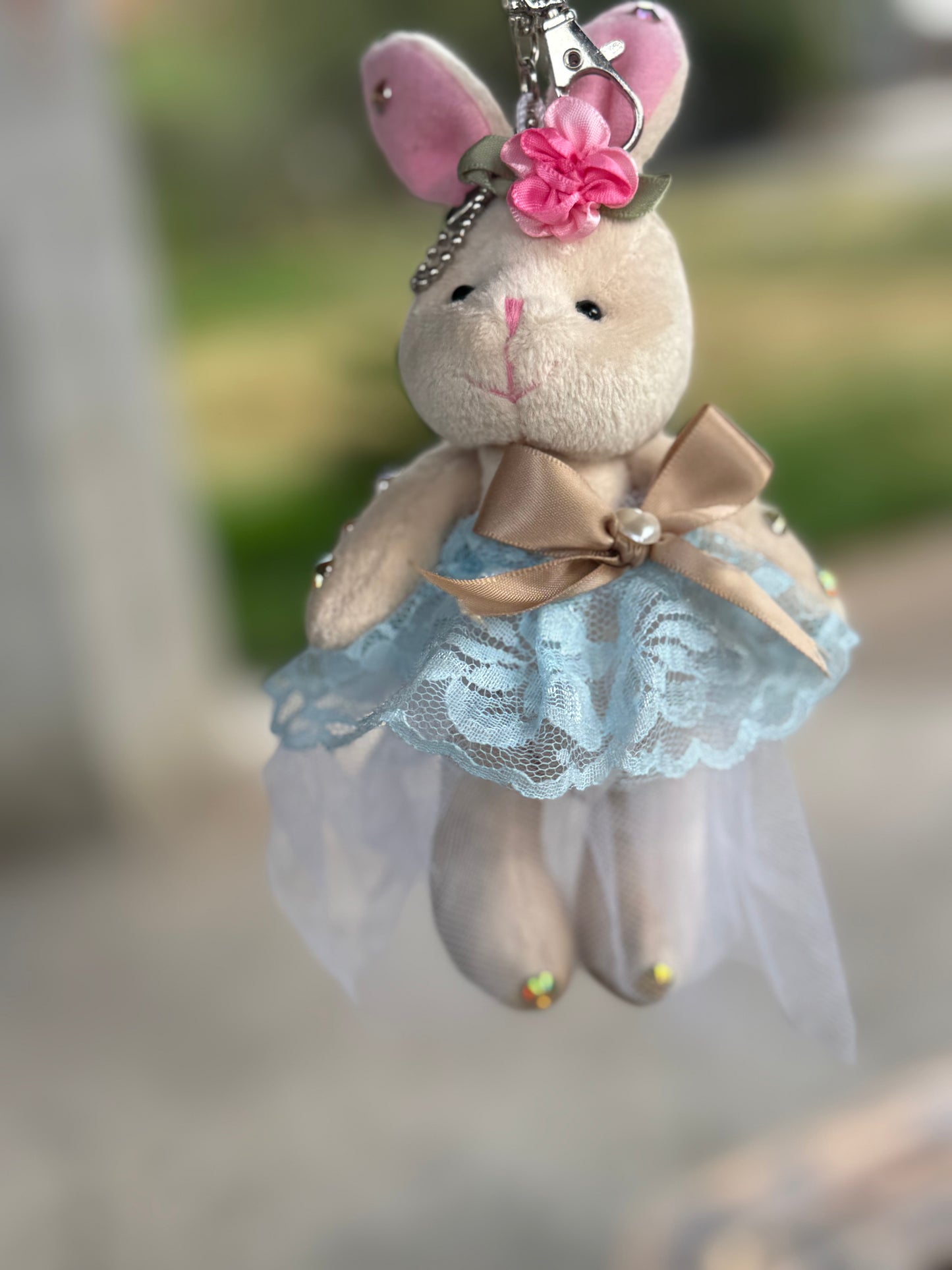 Bag Charm Stuff Bunny