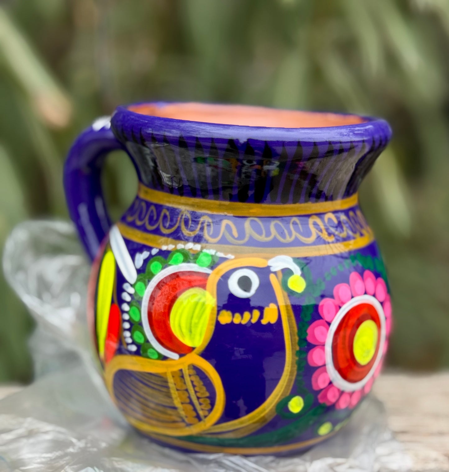 Hand painted Mexican Mug
