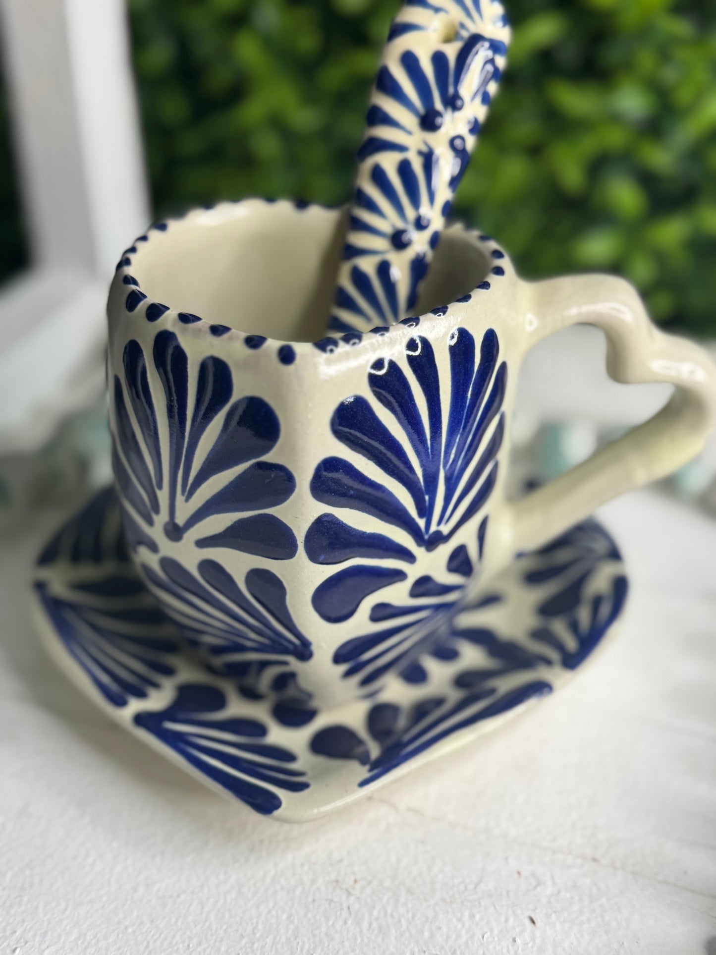 Talavera set Mug,Plate,&Spoon