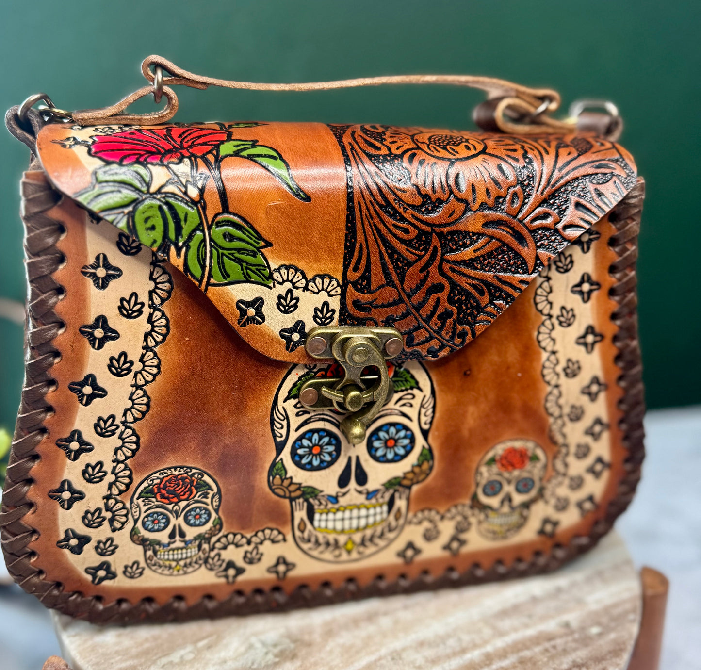 Leather Purse / bolsa de piel