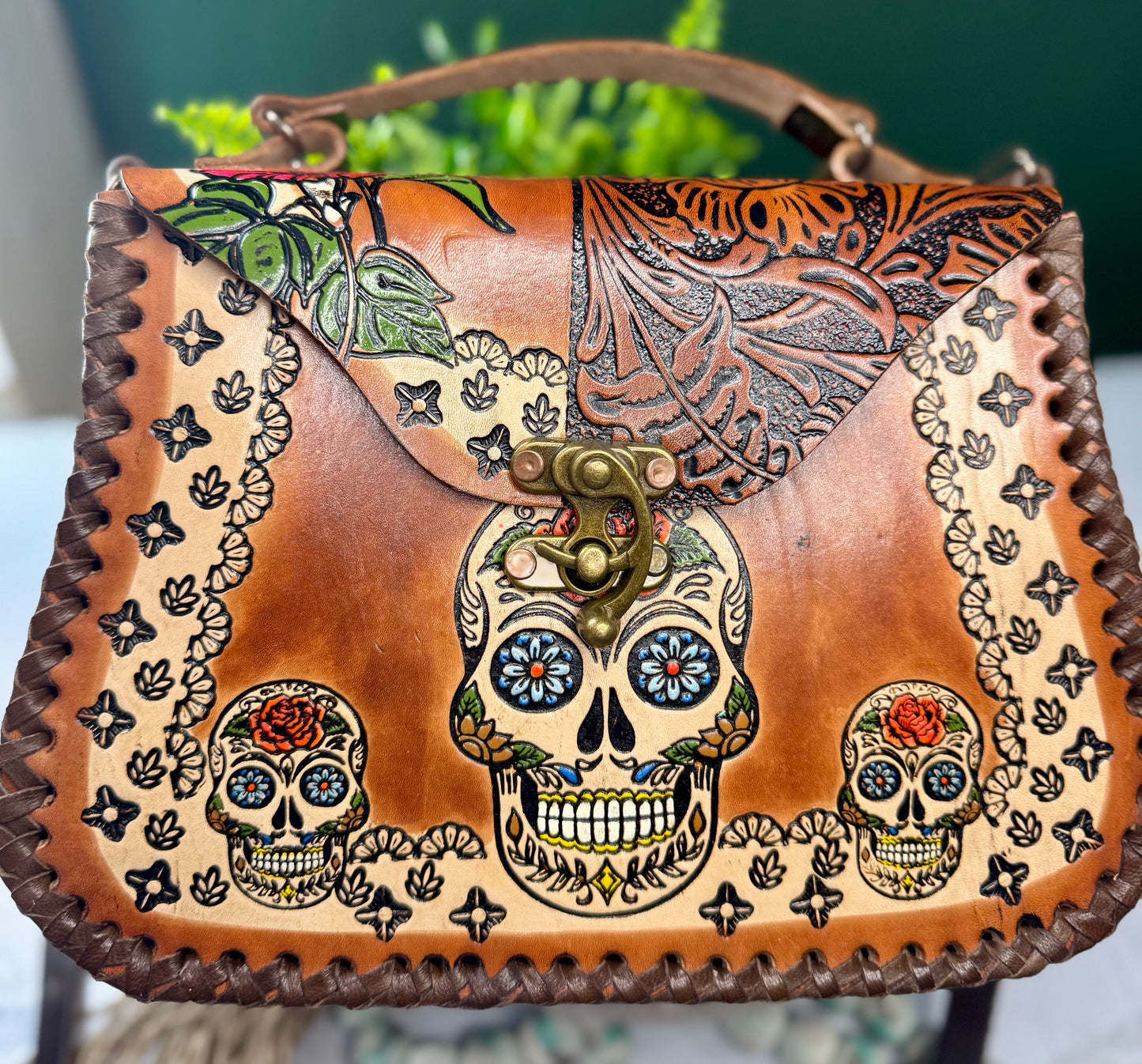 Leather Purse / bolsa de piel