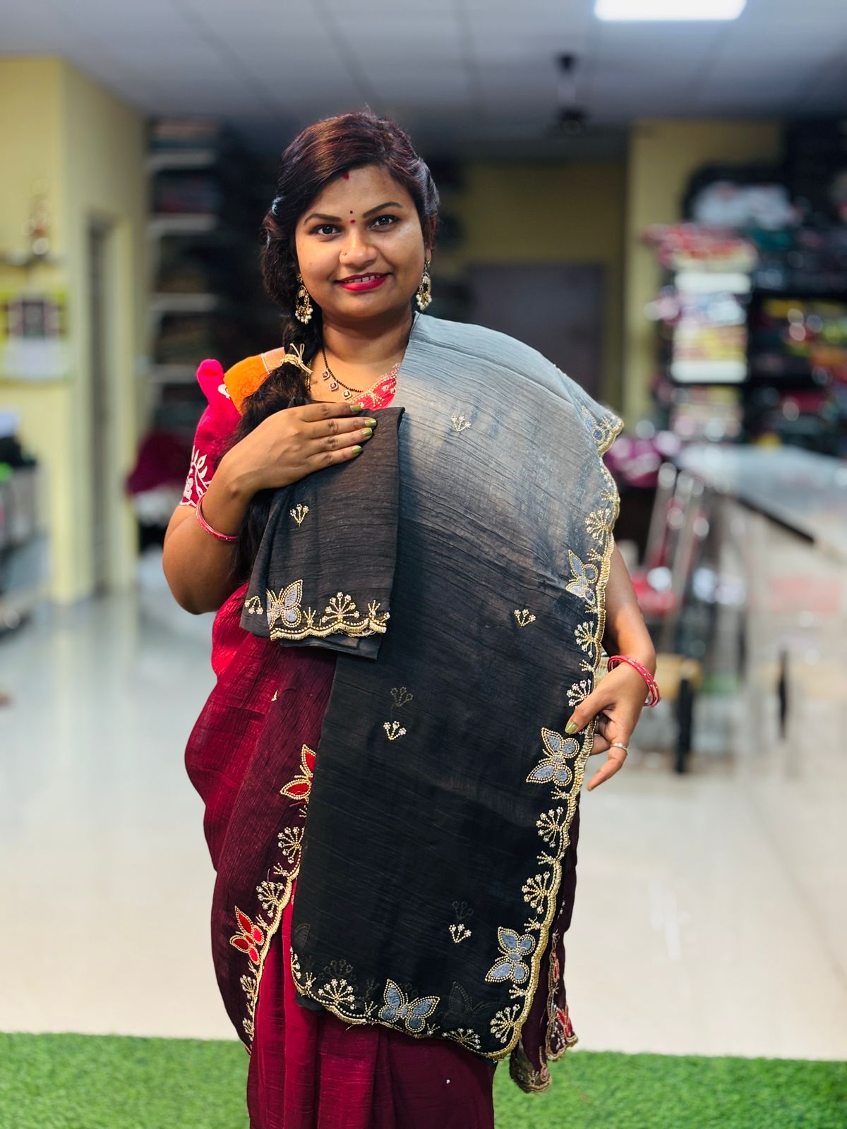 Leather purse Hand painted / bolsa Artesanal