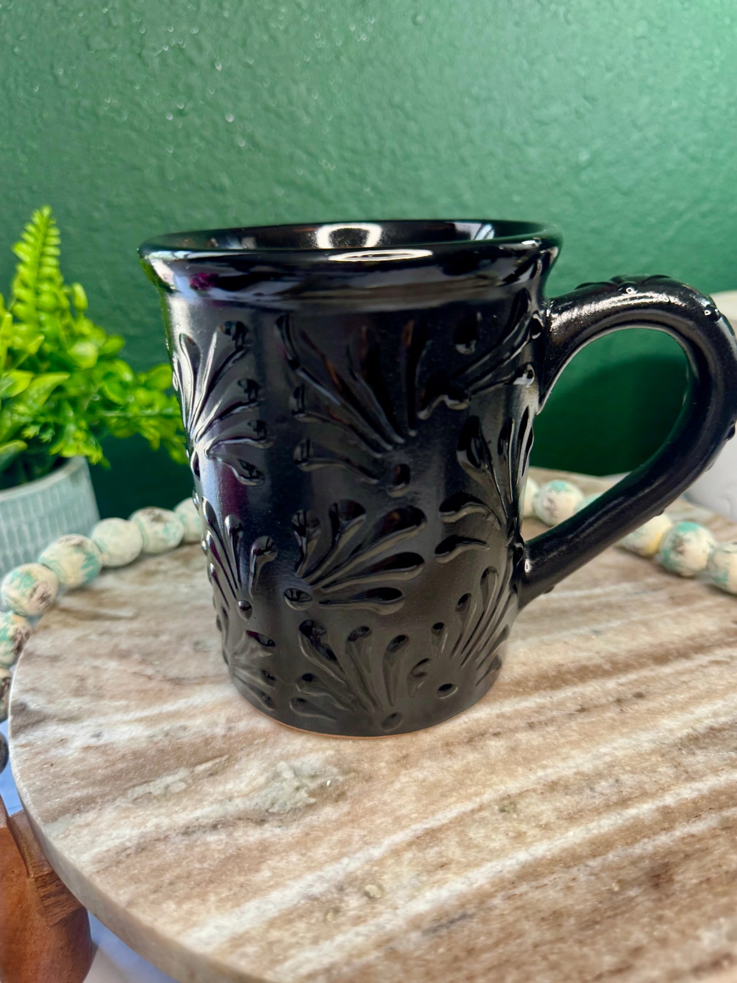 Engobe Mugs  Talavera Style