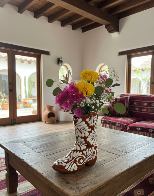 Boot Flower Vase