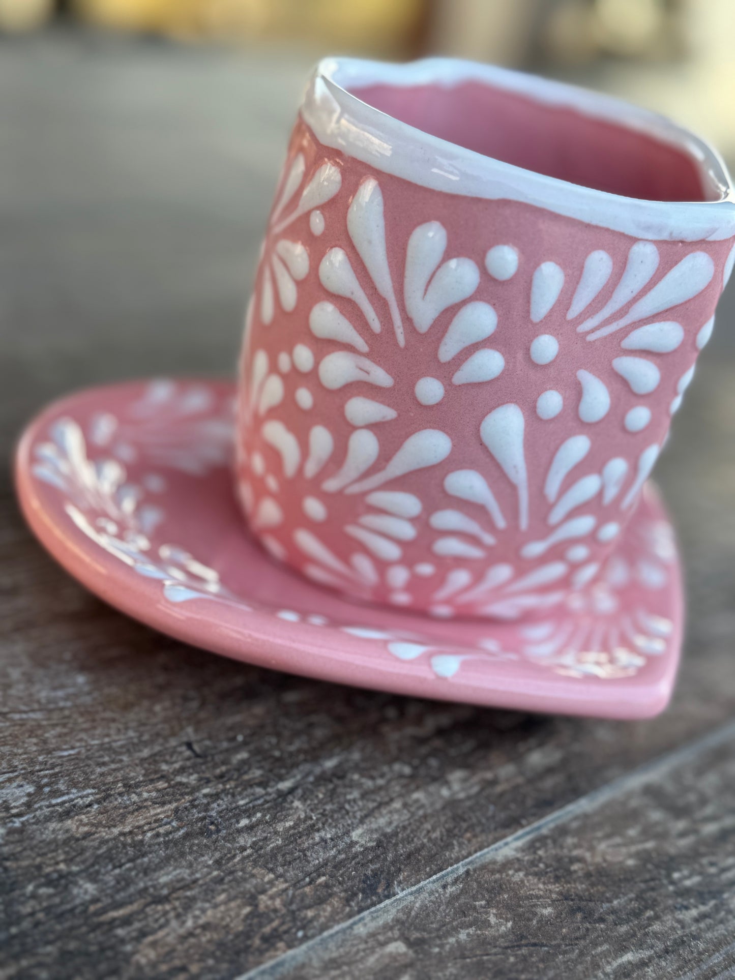 Mug & Heart Plate Set