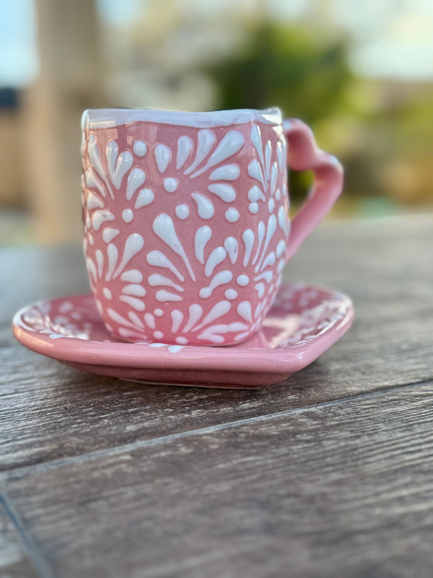 Mug & Heart Plate Set