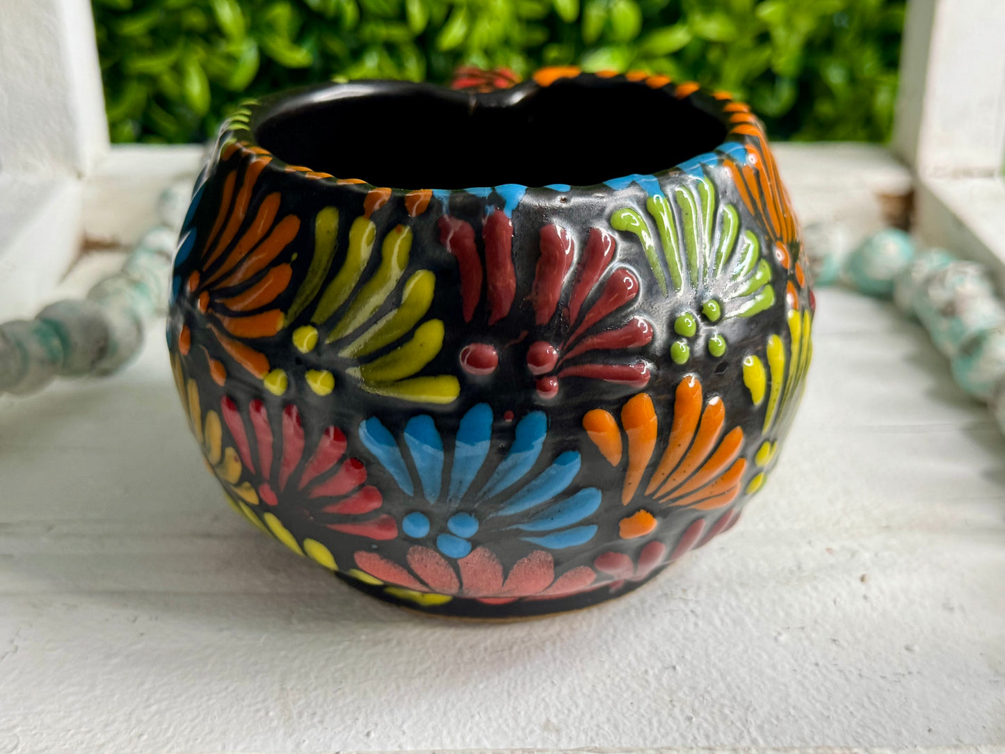 Heart Shape Talavera Mug