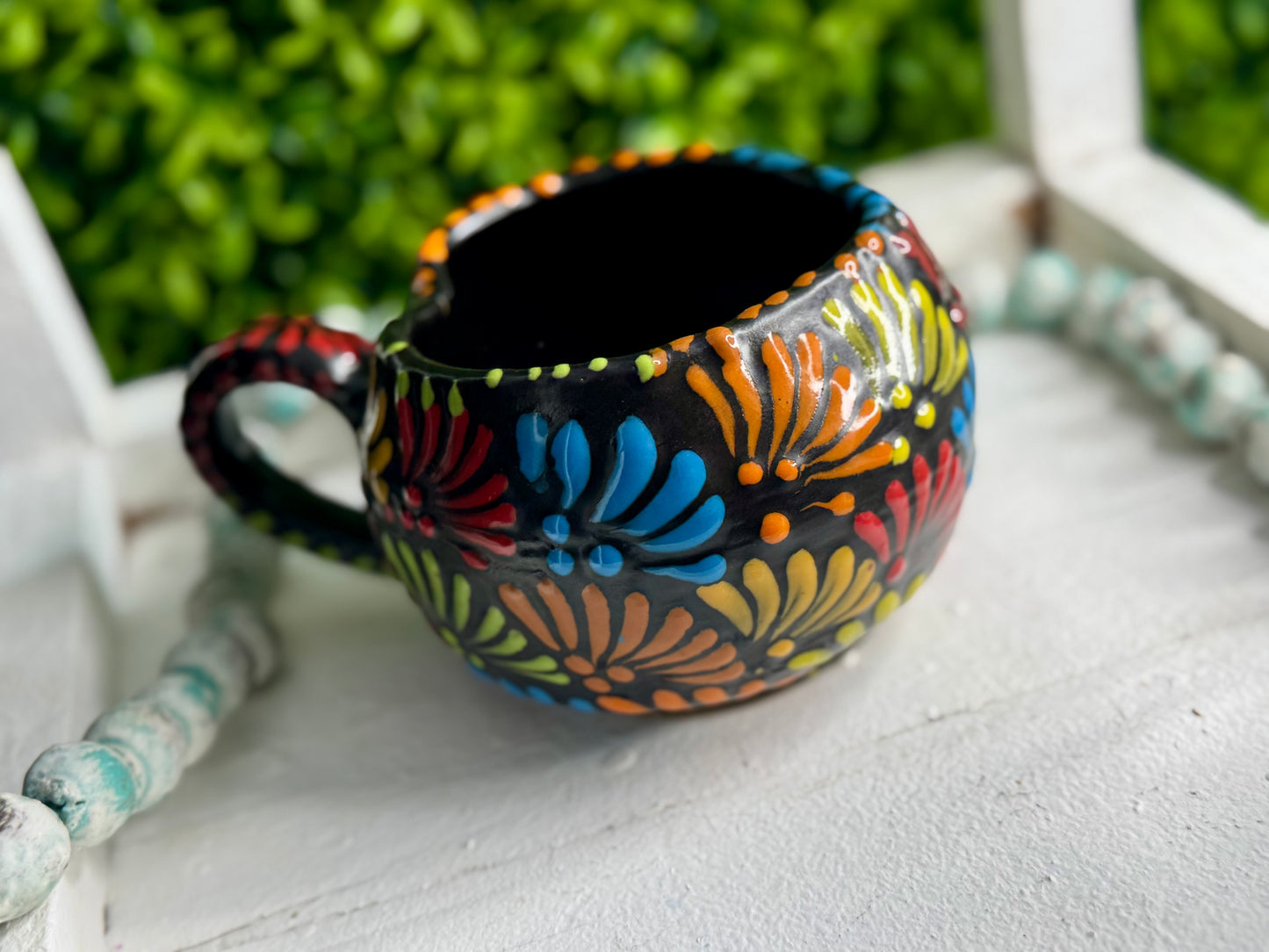 Heart Shape Talavera Mug