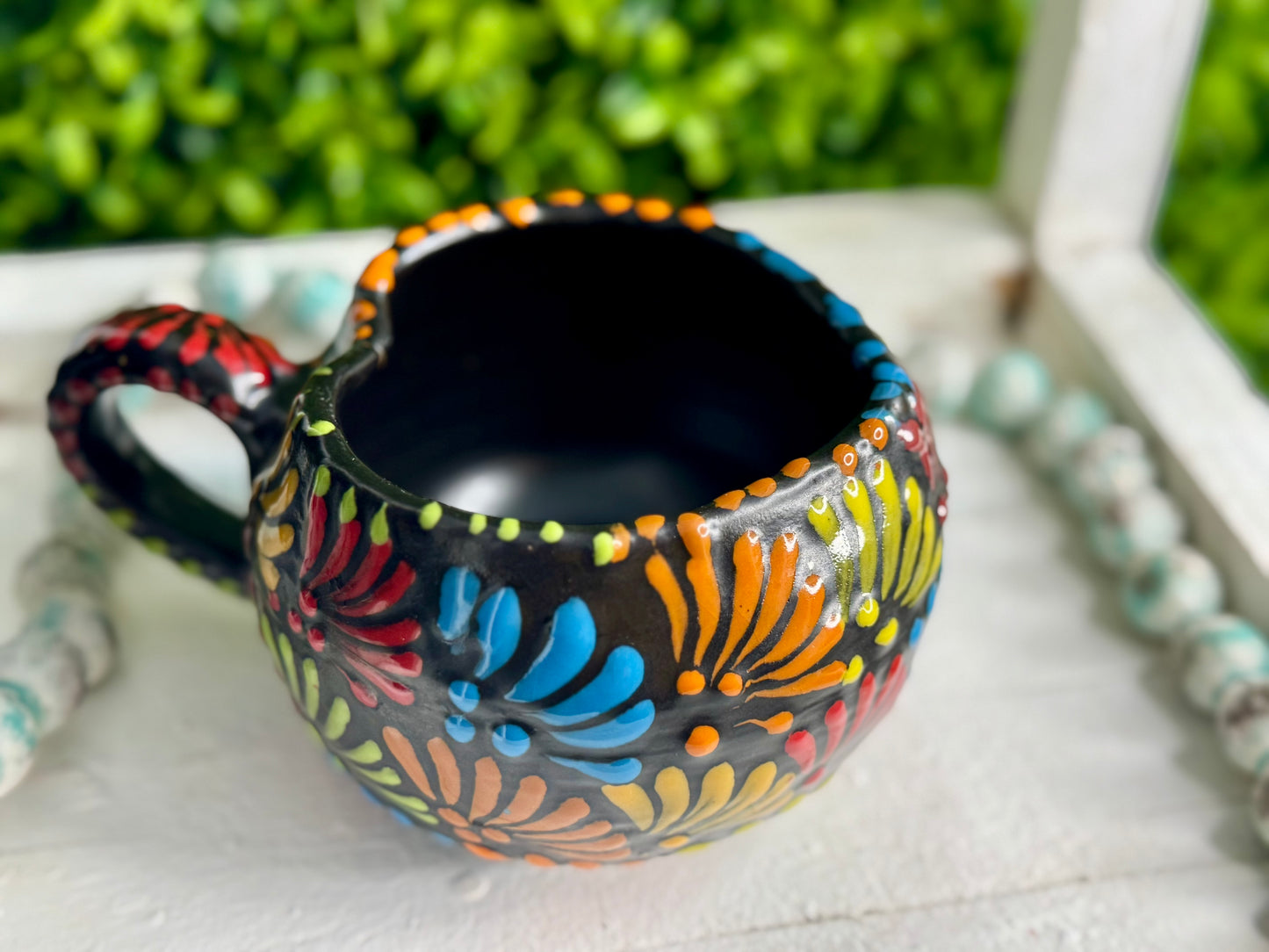 Heart Shape Talavera Mug