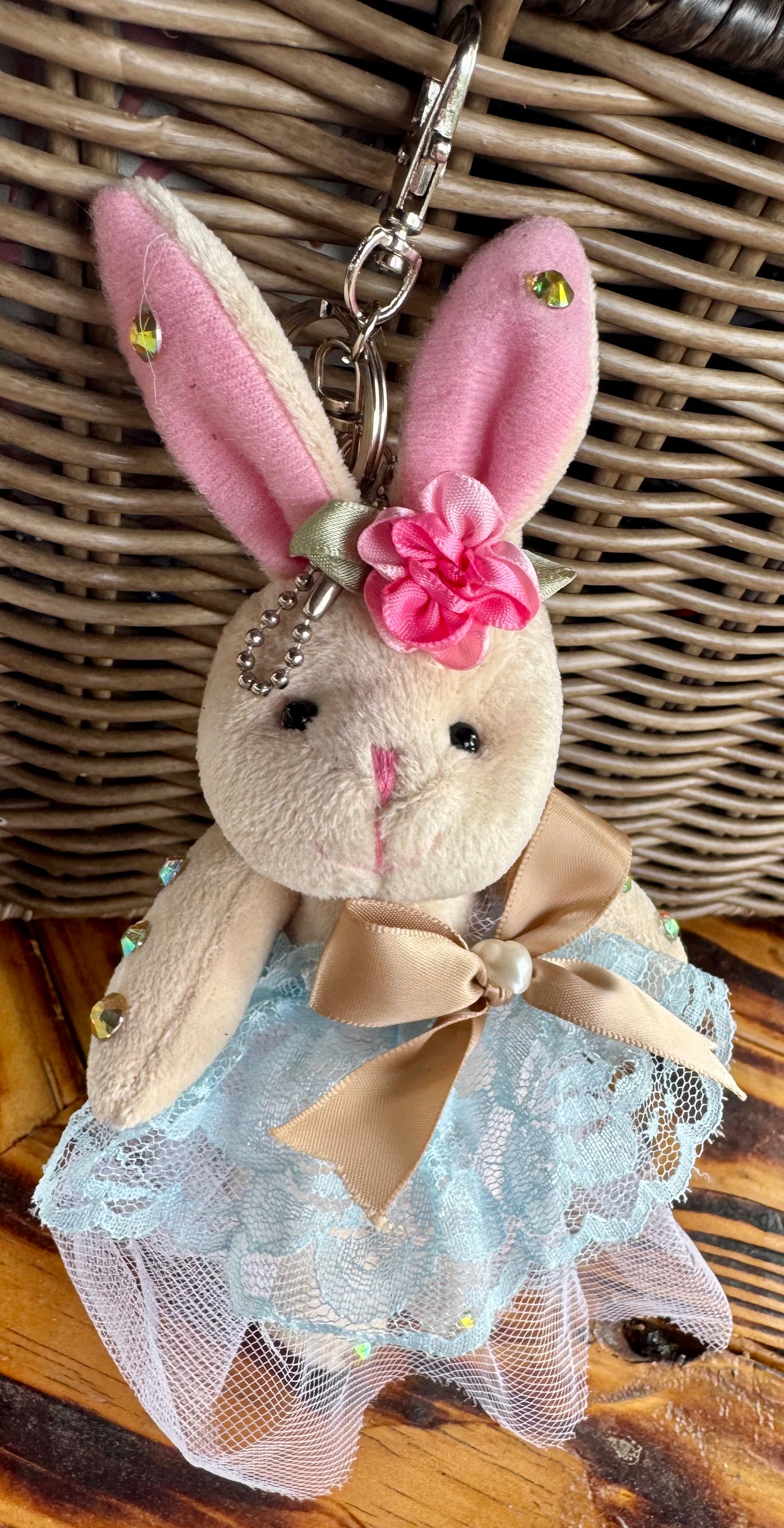 Bag Charm Stuff Bunny