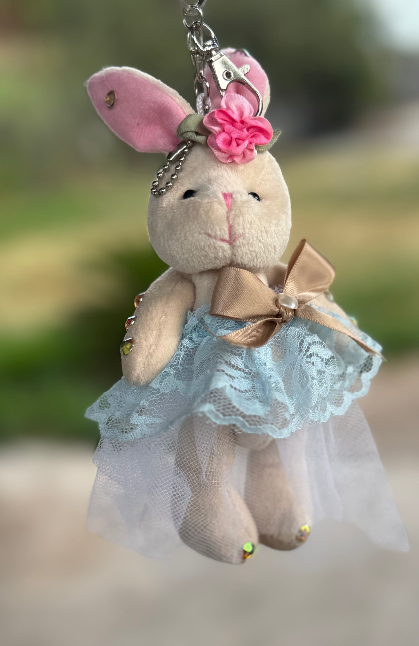 Bag Charm Stuff Bunny