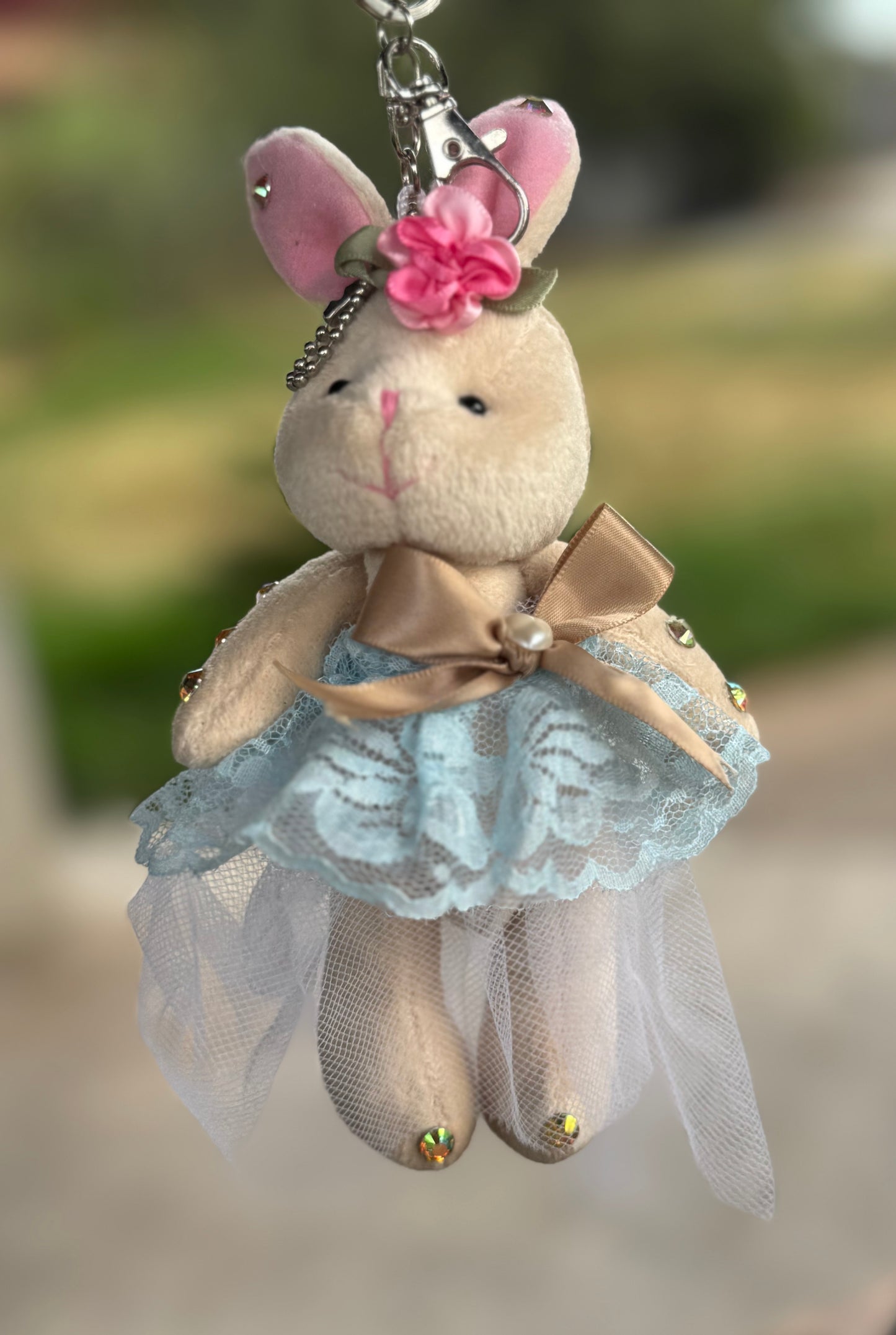 Bag Charm Stuff Bunny