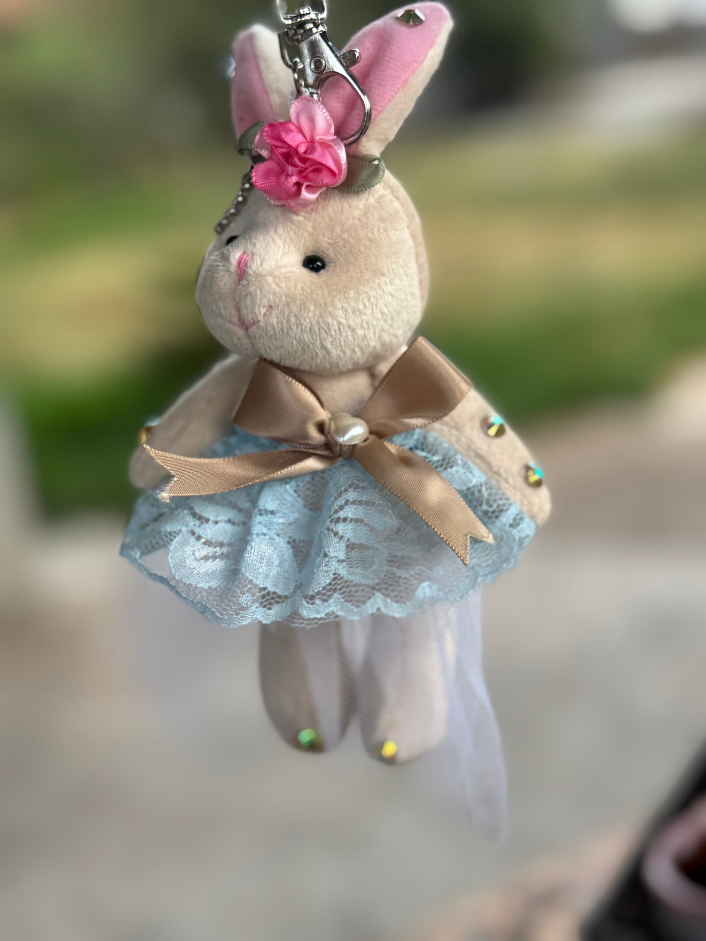Bag Charm Stuff Bunny
