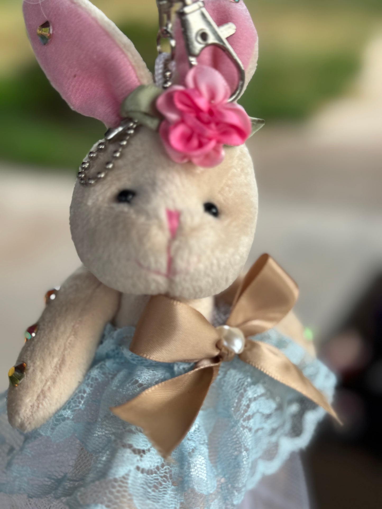 Bag Charm Stuff Bunny