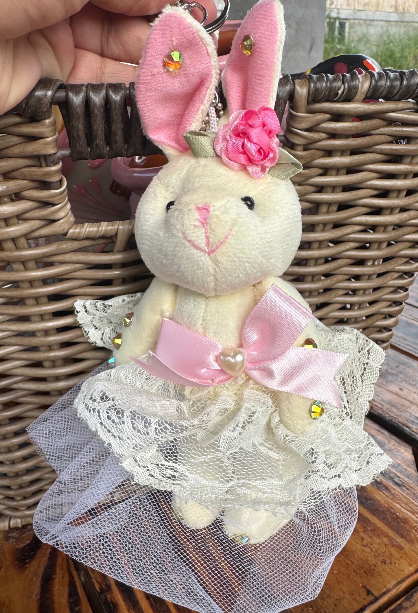 Bunny Bag Charm