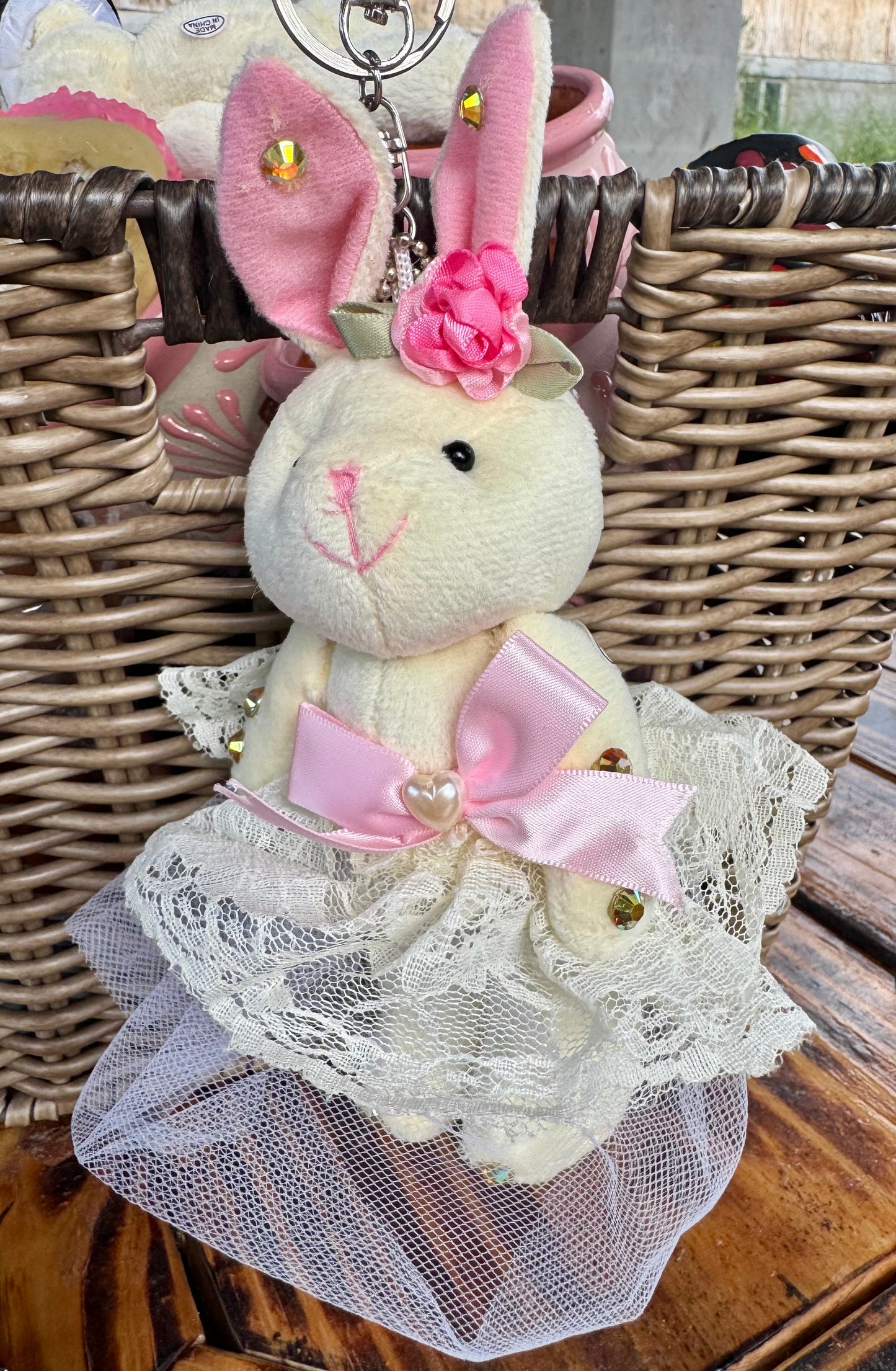 Bunny Bag Charm