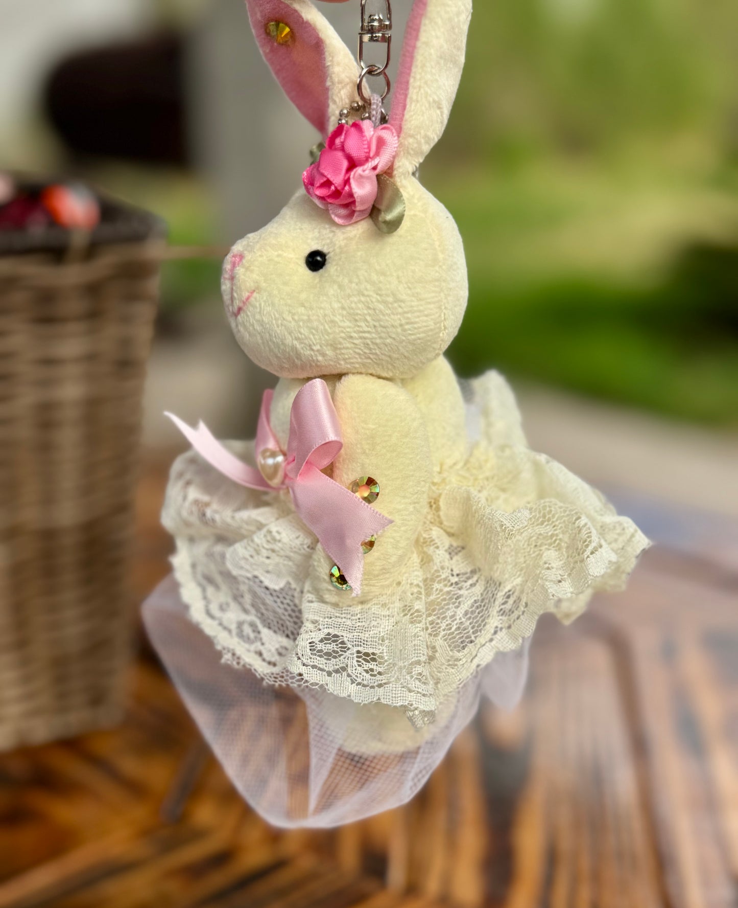 Bunny Bag Charm
