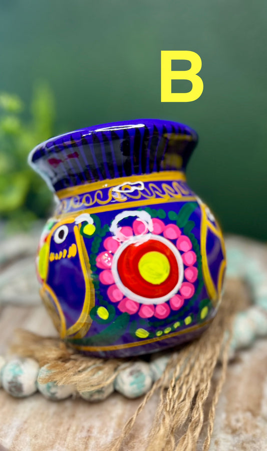 Hand painted Mexican Mug