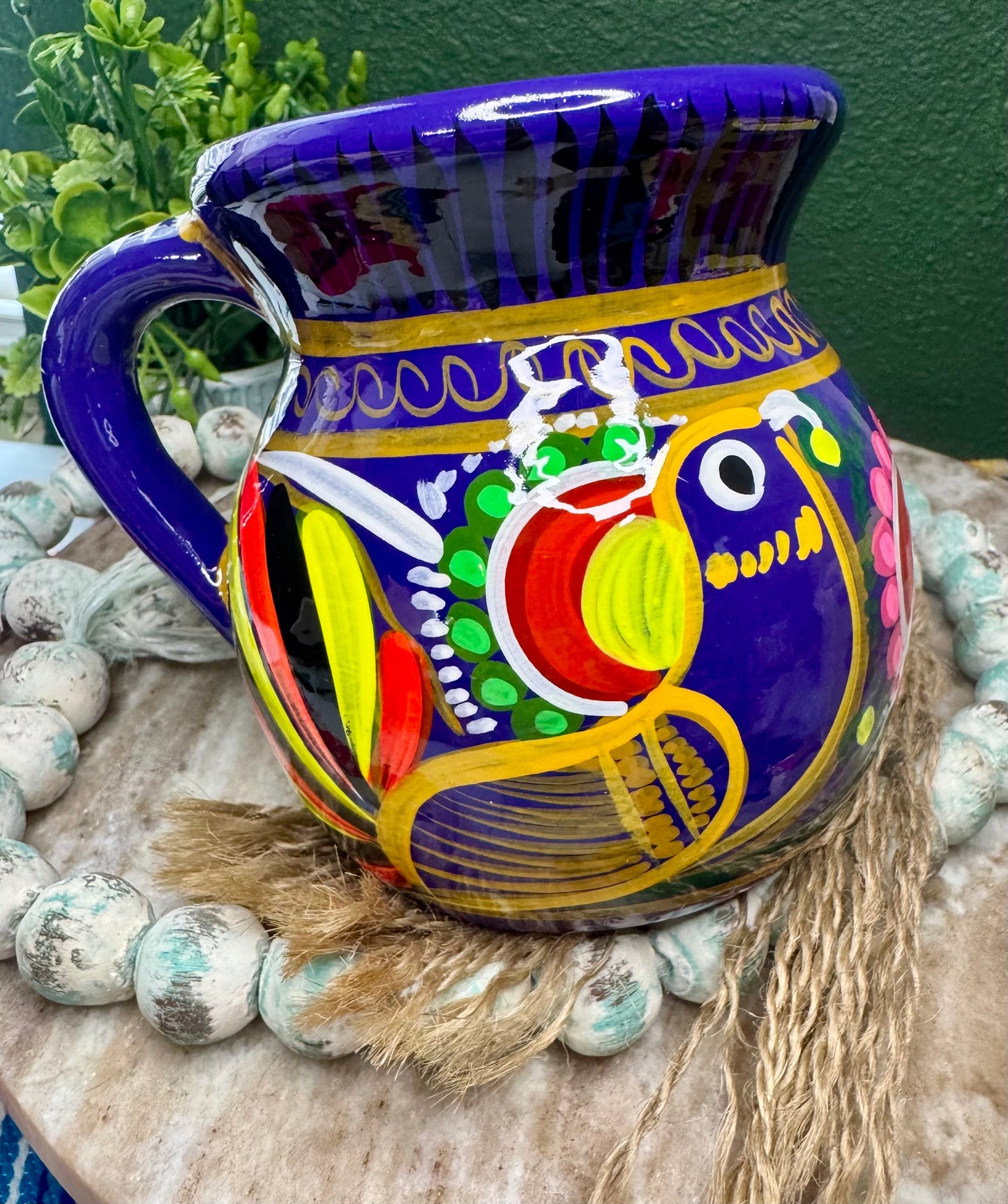 Hand painted Mexican Mug