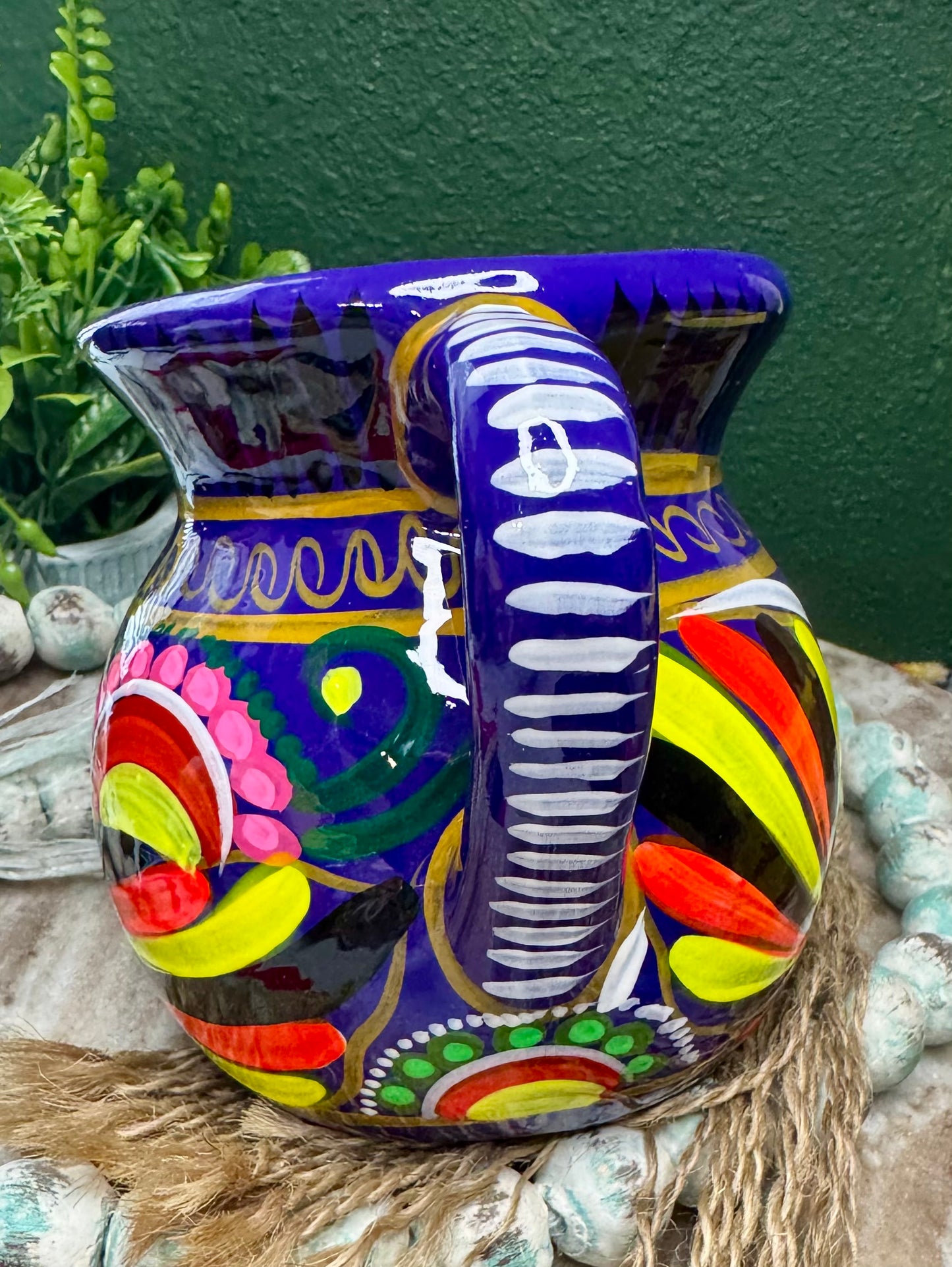 Hand painted Mexican Mug
