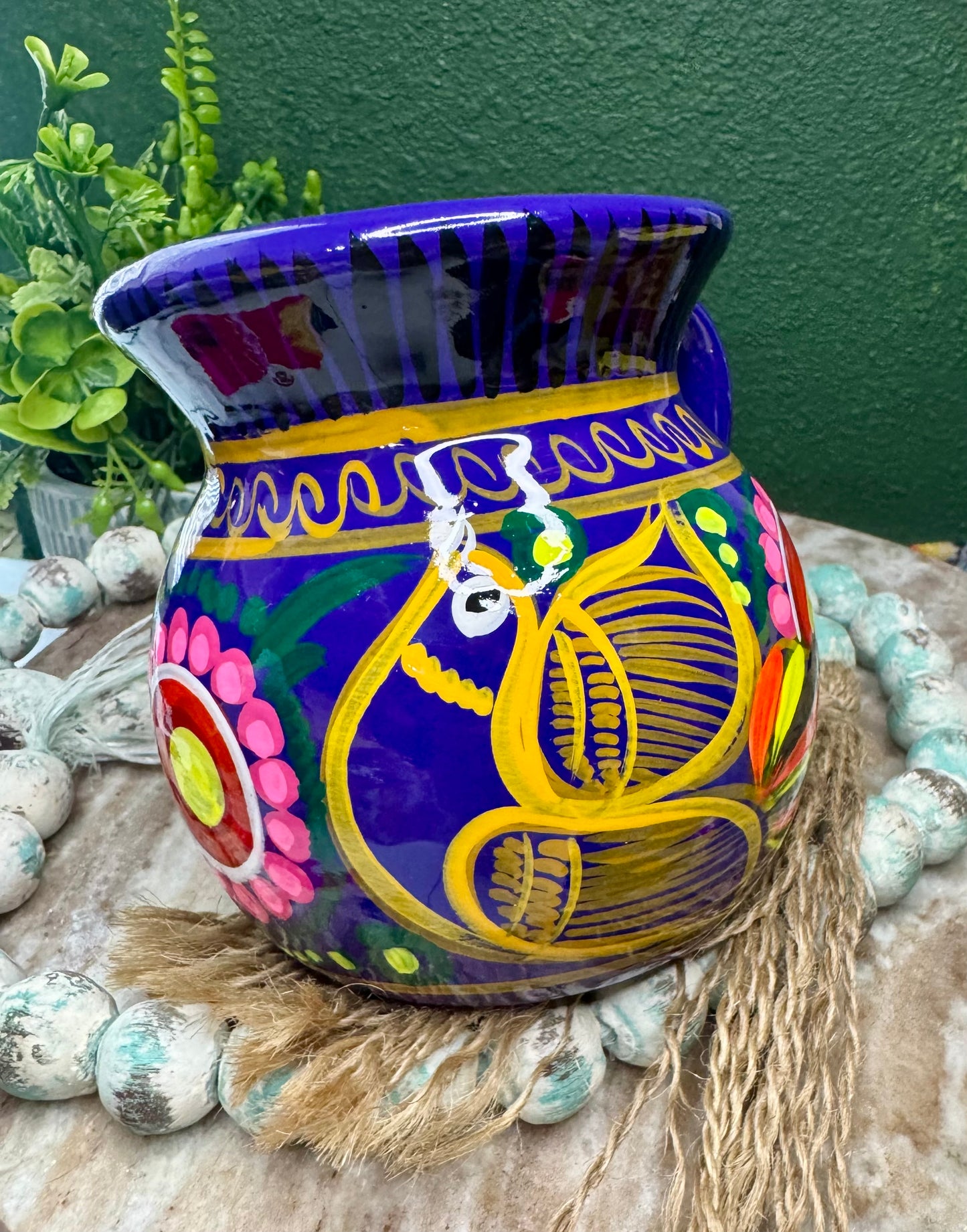 Hand painted Mexican Mug