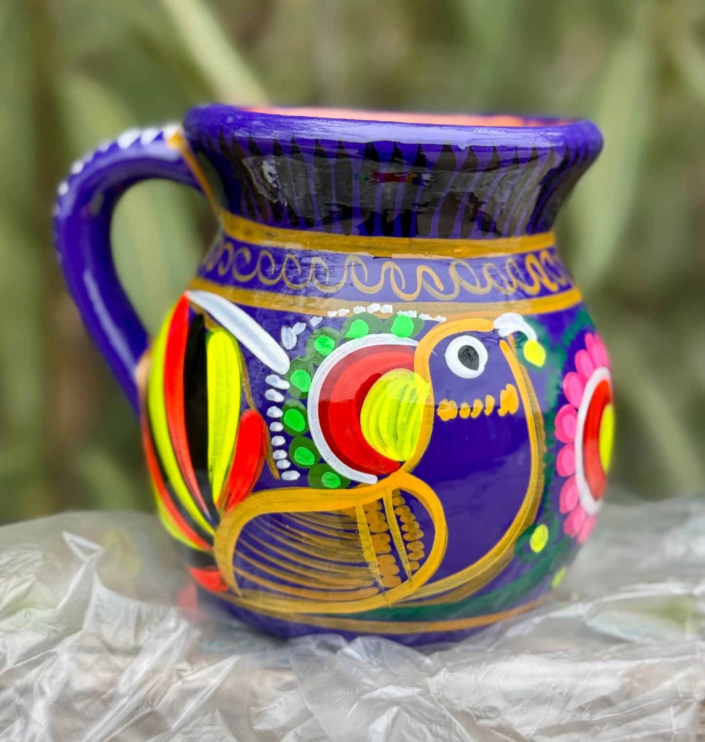Hand painted Mexican Mug