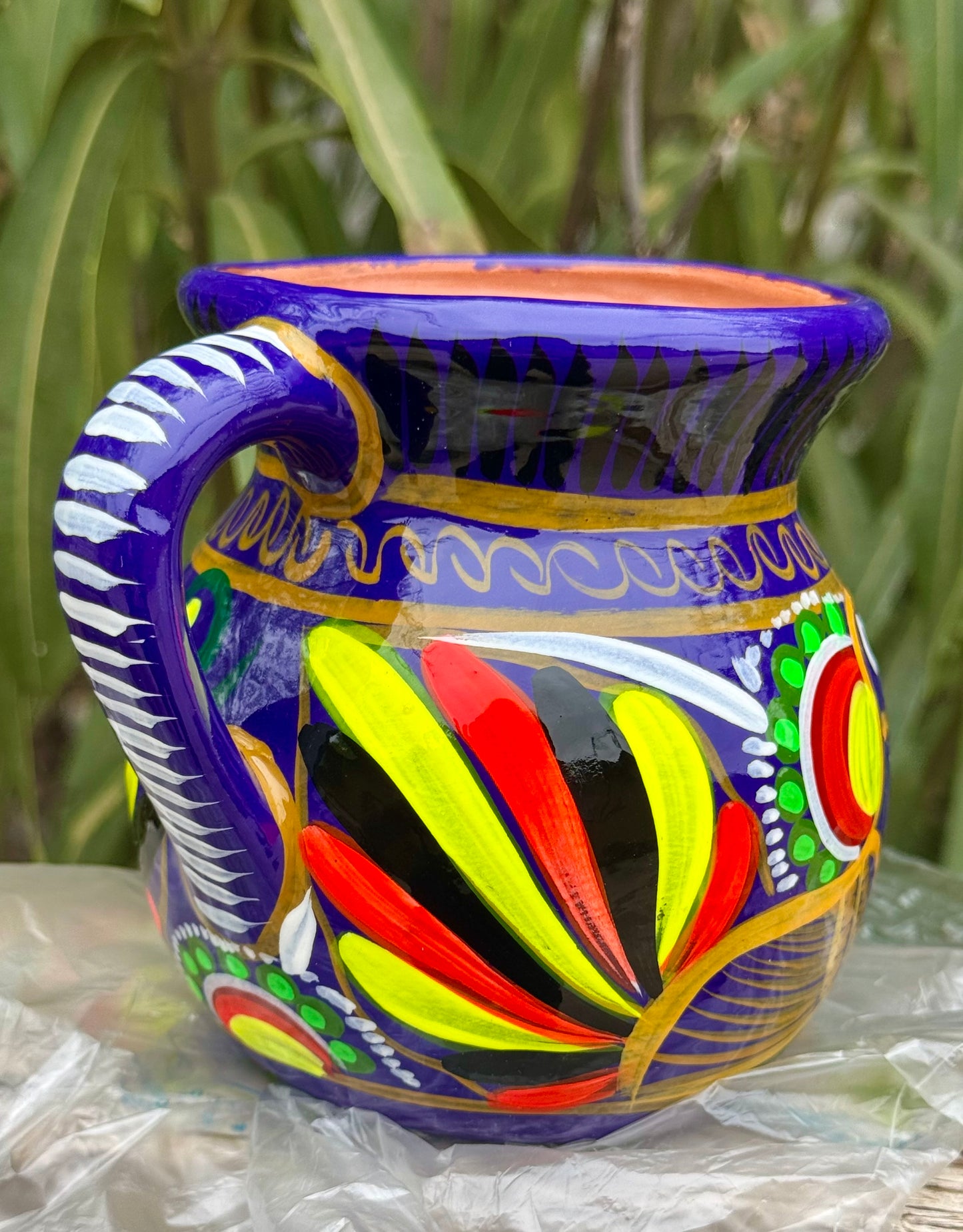 Hand painted Mexican Mug