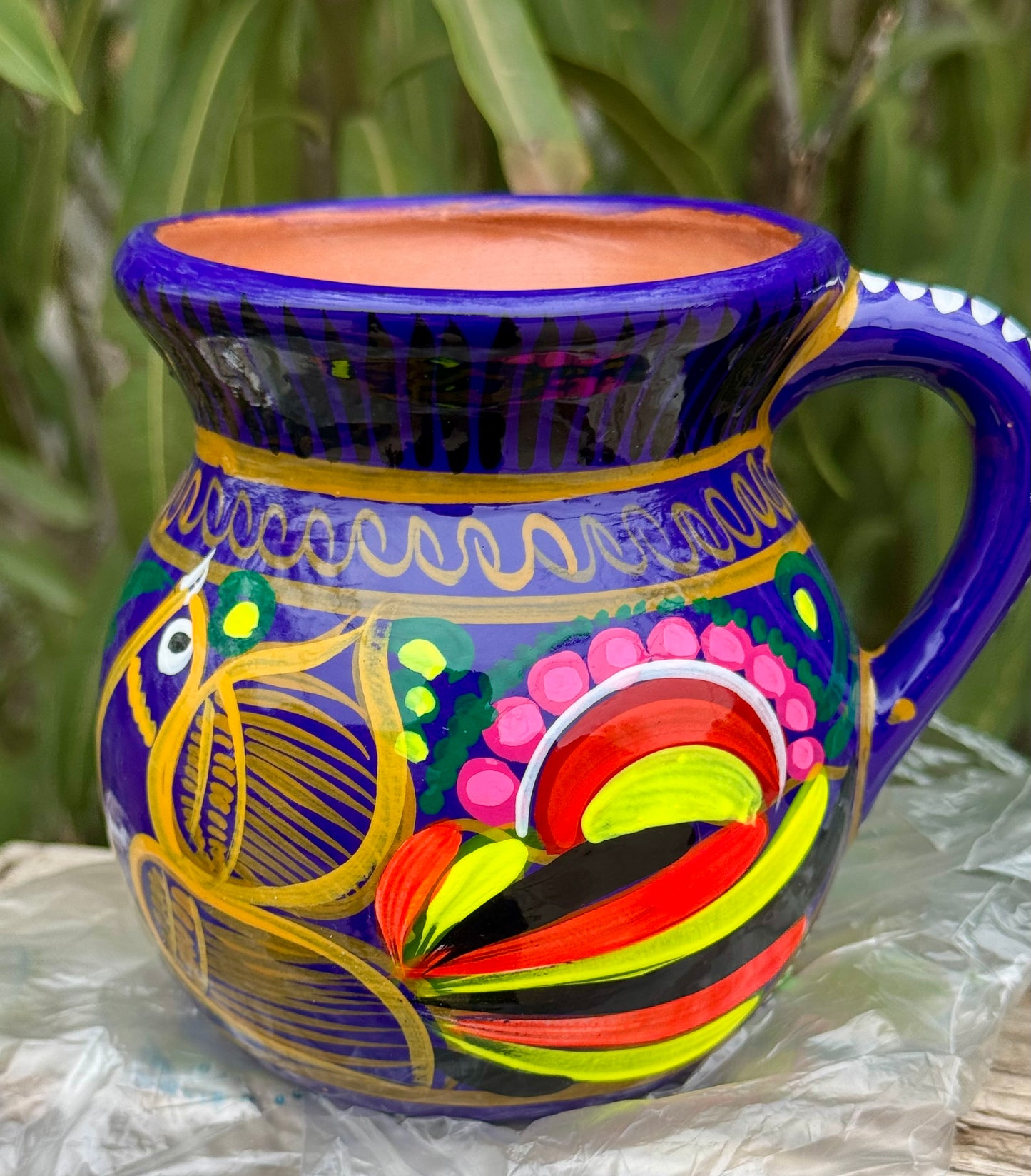 Hand painted Mexican Mug