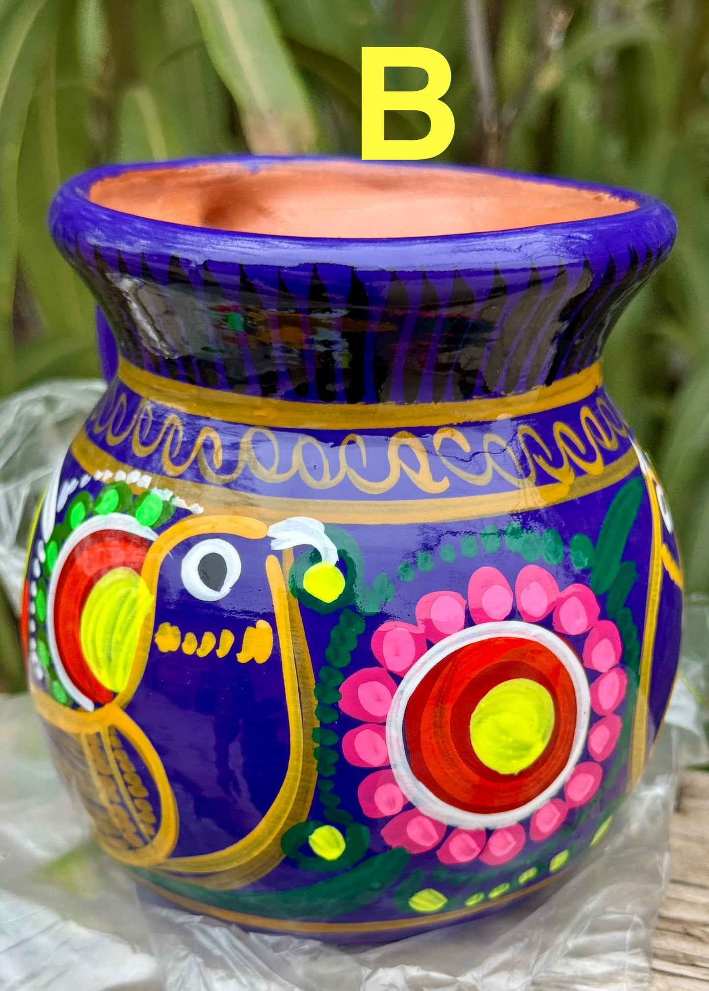 Hand painted Mexican Mug