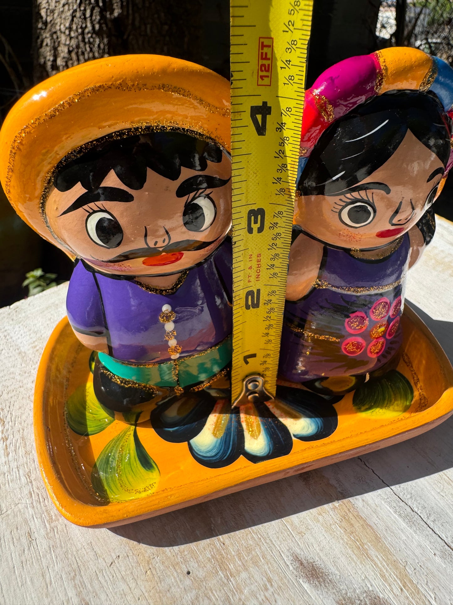 Mexican Artesanal Salt & Pepper Salero