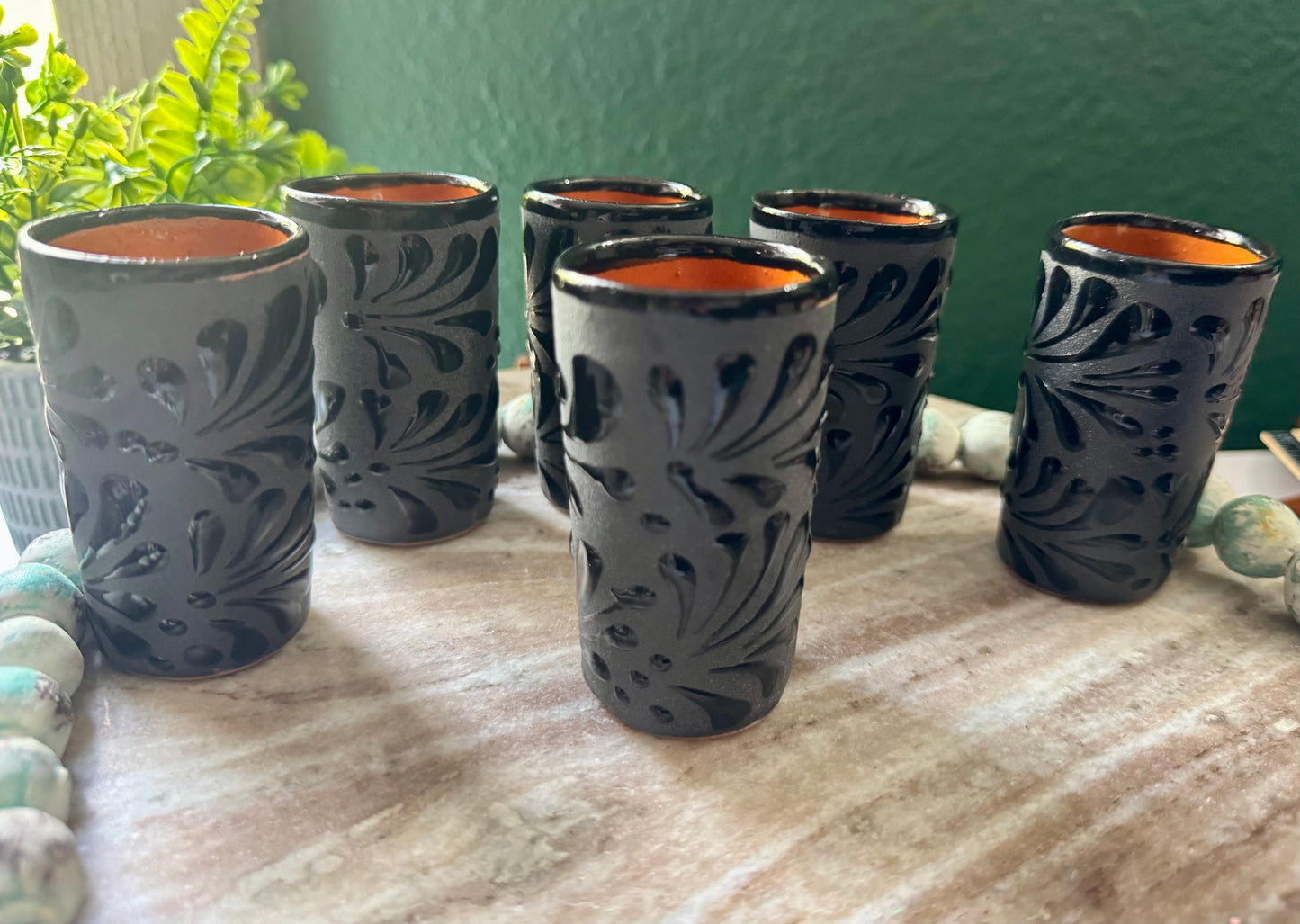 Tequileros de Barro Set of 6