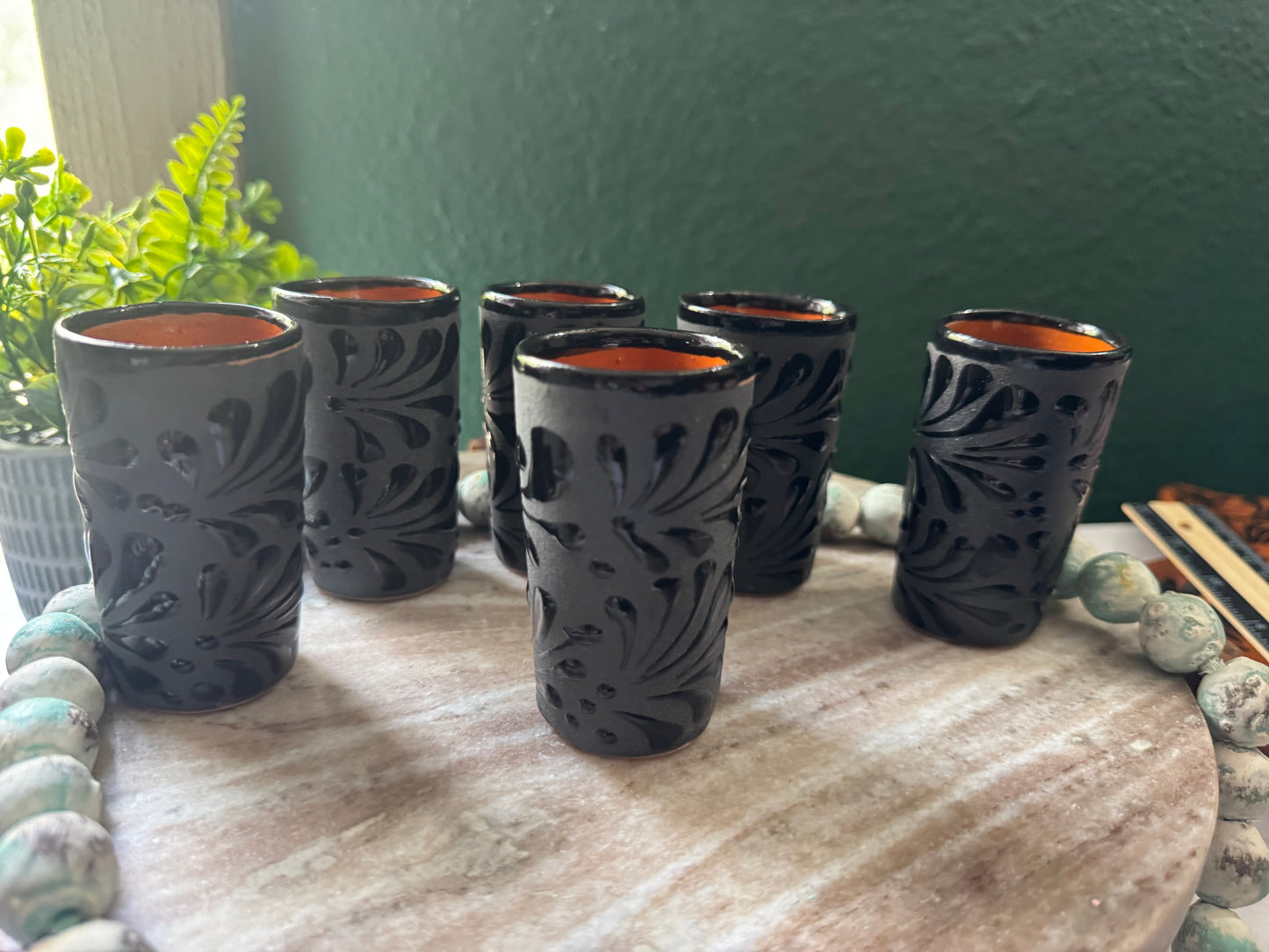 Tequileros de Barro Set of 6