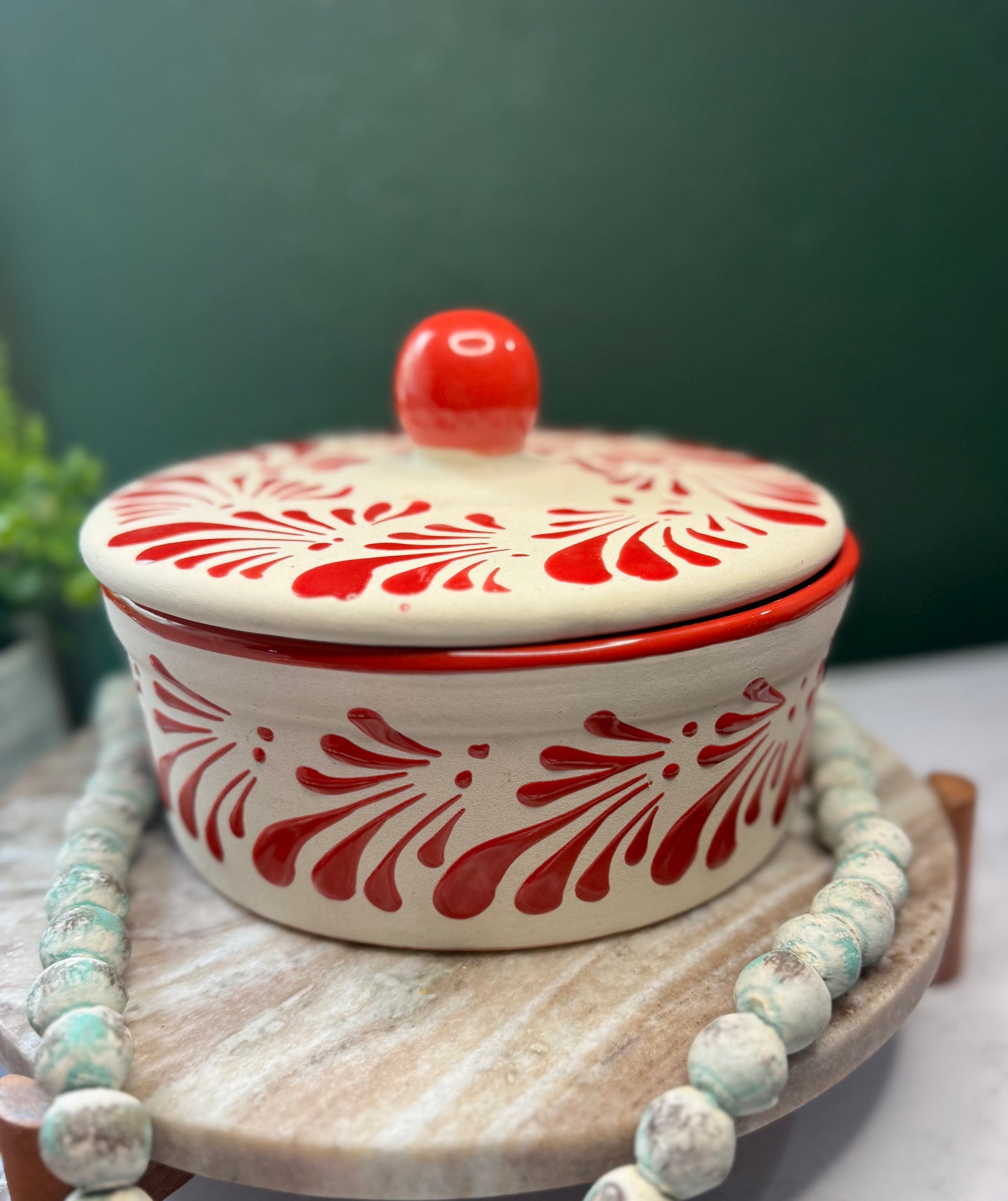 Tortillero Artesanal /Mexican Clay tortilla warmer /holder