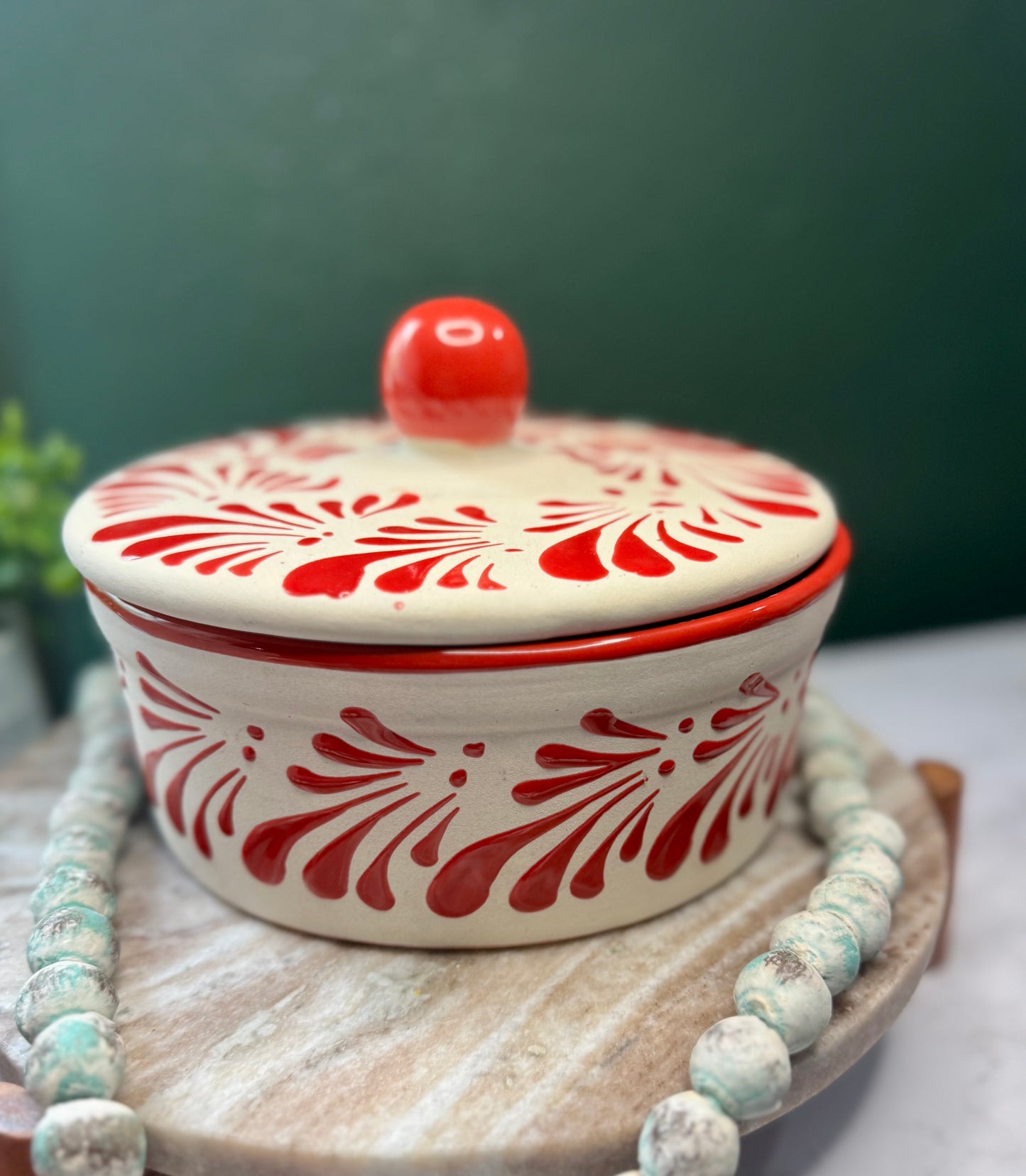 Tortillero Artesanal /Mexican Clay tortilla warmer /holder