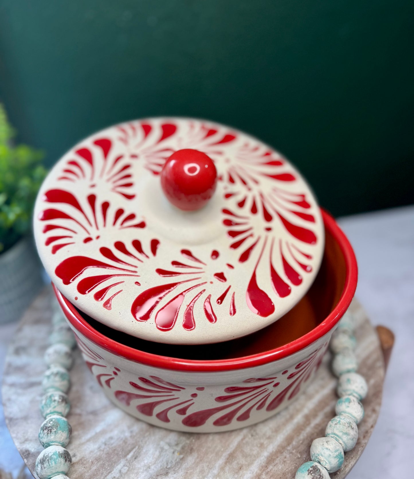 Tortillero Artesanal /Mexican Clay tortilla warmer /holder