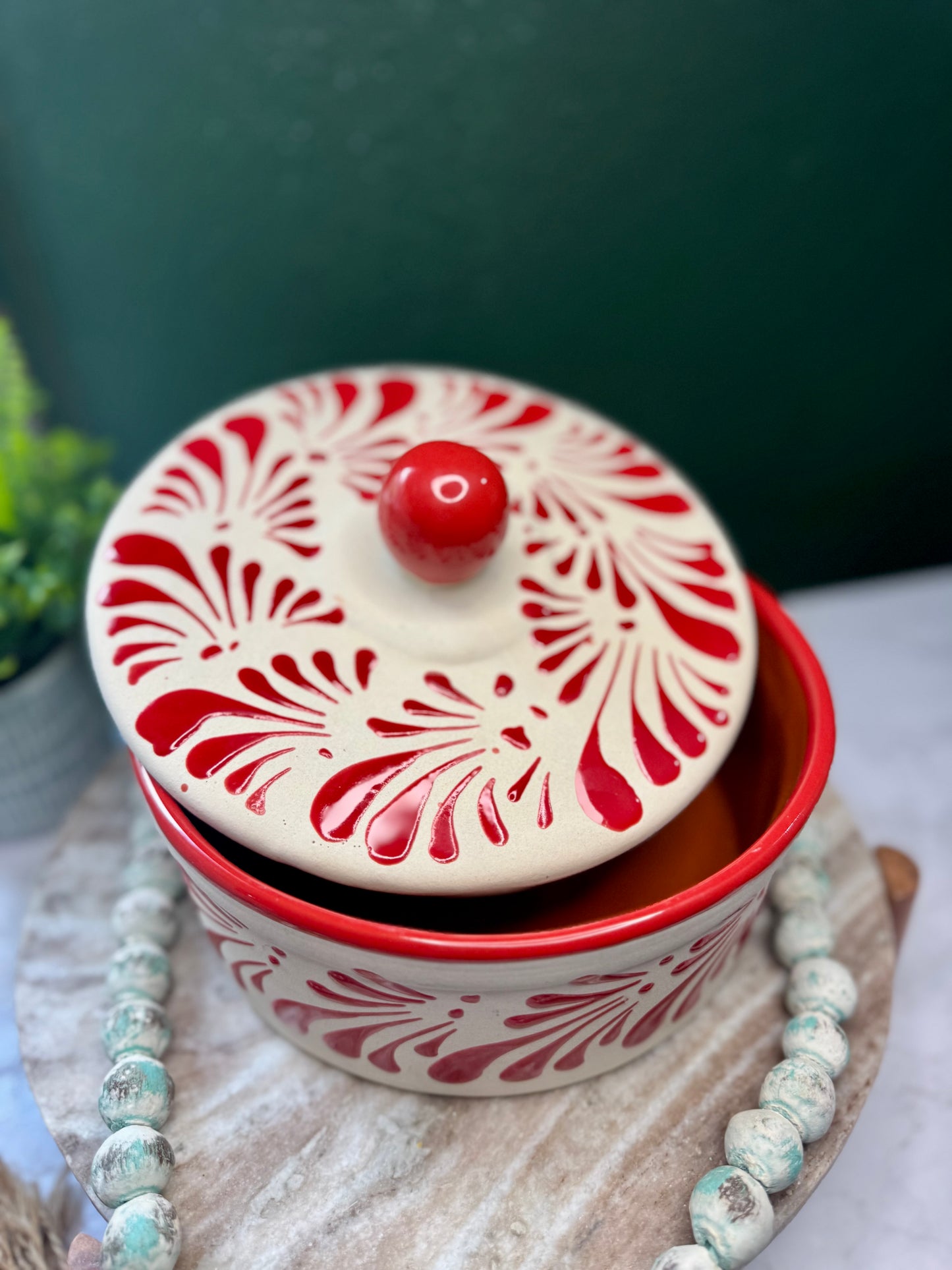 Tortillero Artesanal /Mexican Clay tortilla warmer /holder