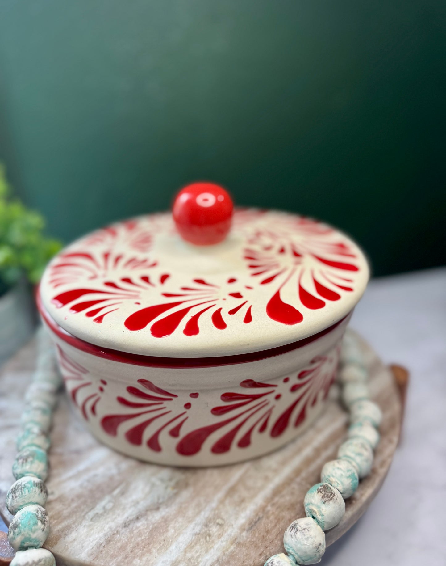Tortillero Artesanal /Mexican Clay tortilla warmer /holder
