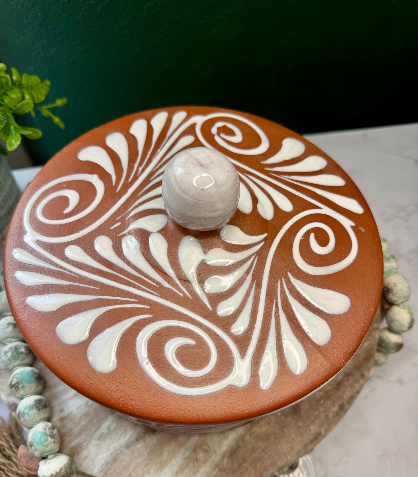 Tortillero Artesanal /Mexican Clay tortilla warmer /holder