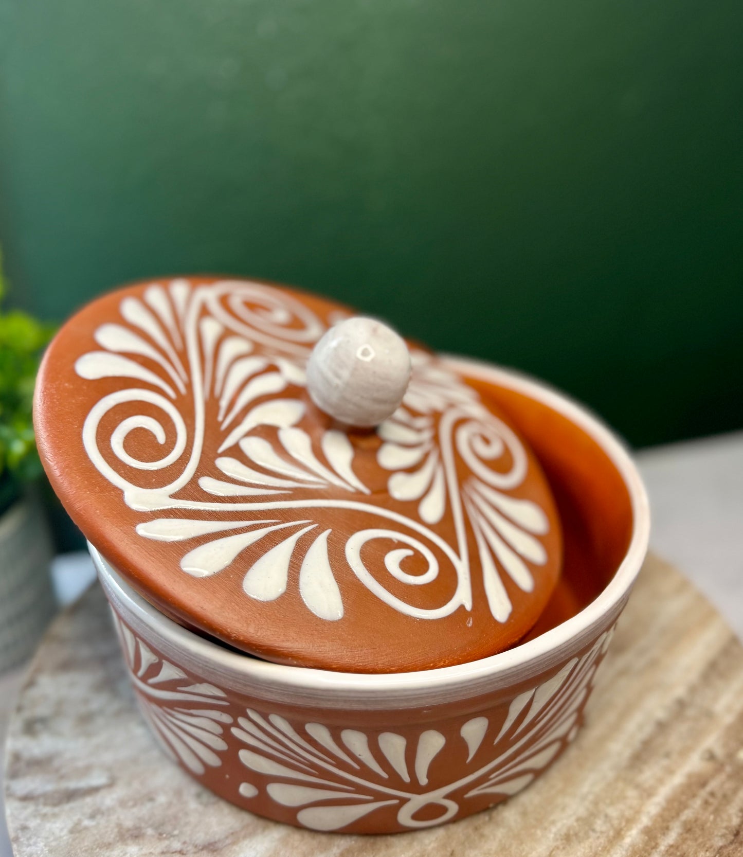Tortillero Artesanal /Mexican Clay tortilla warmer /holder