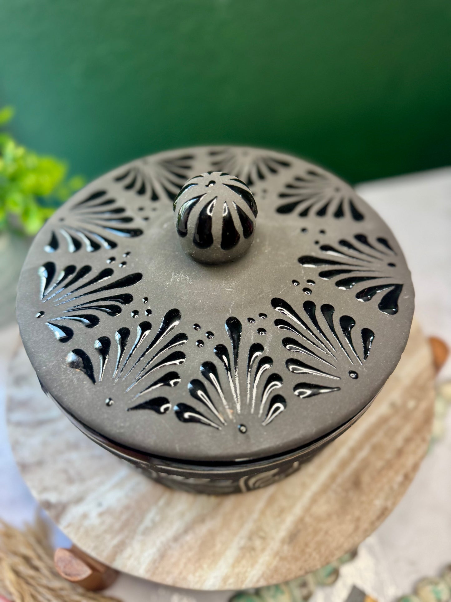 Tortillero Artesanal /Mexican Clay tortilla warmer /holder