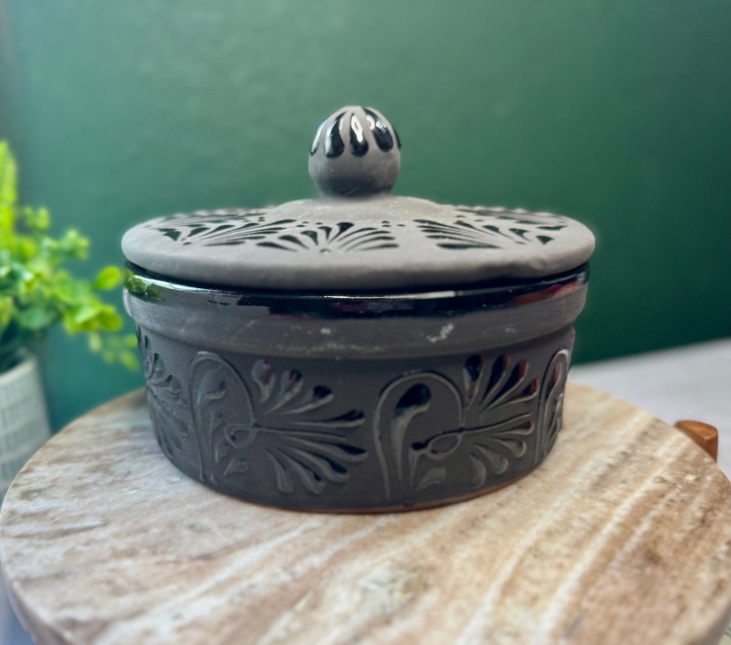 Tortillero Artesanal /Mexican Clay tortilla warmer /holder