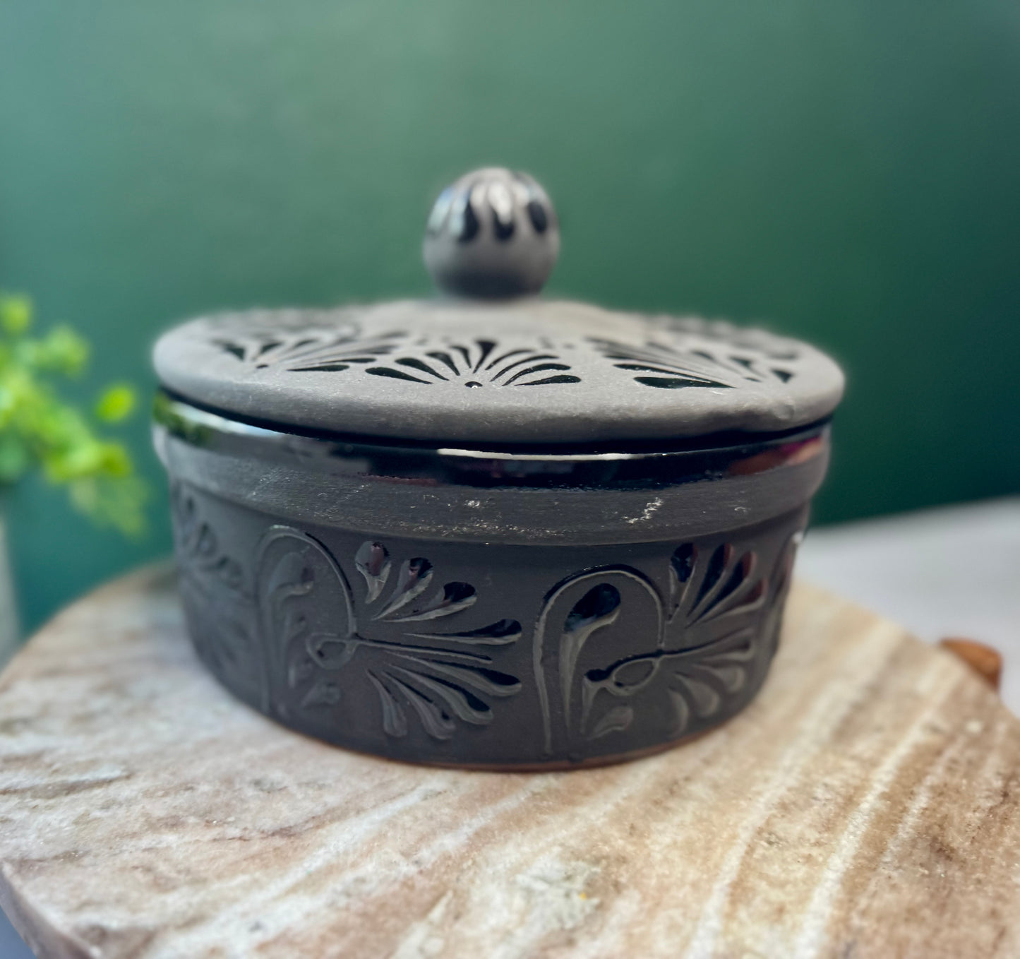 Tortillero Artesanal /Mexican Clay tortilla warmer /holder