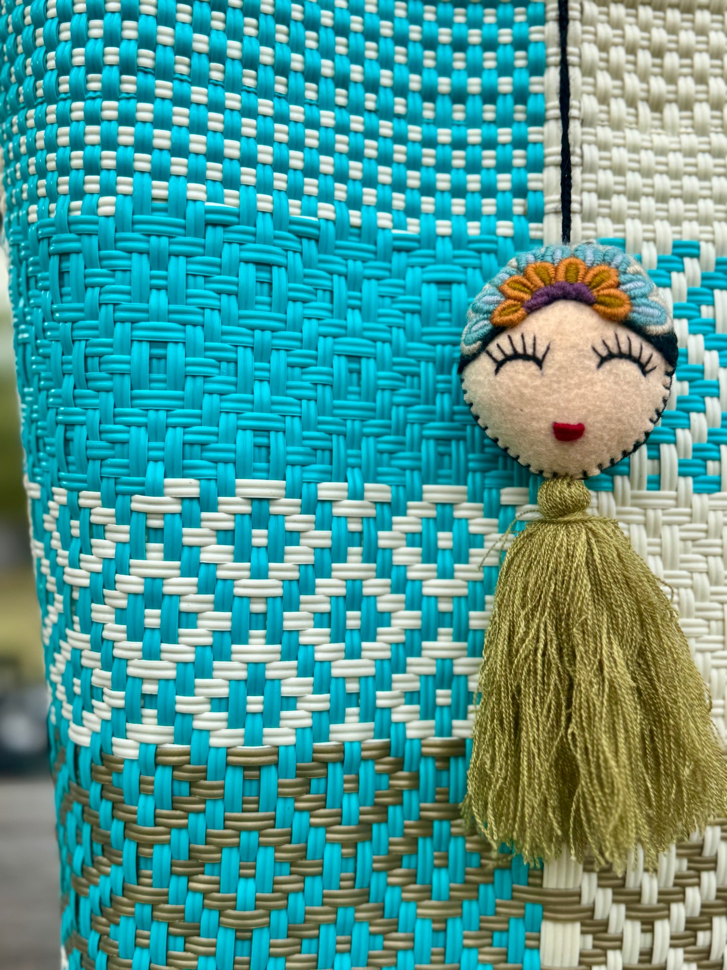 Oaxaca woven tote